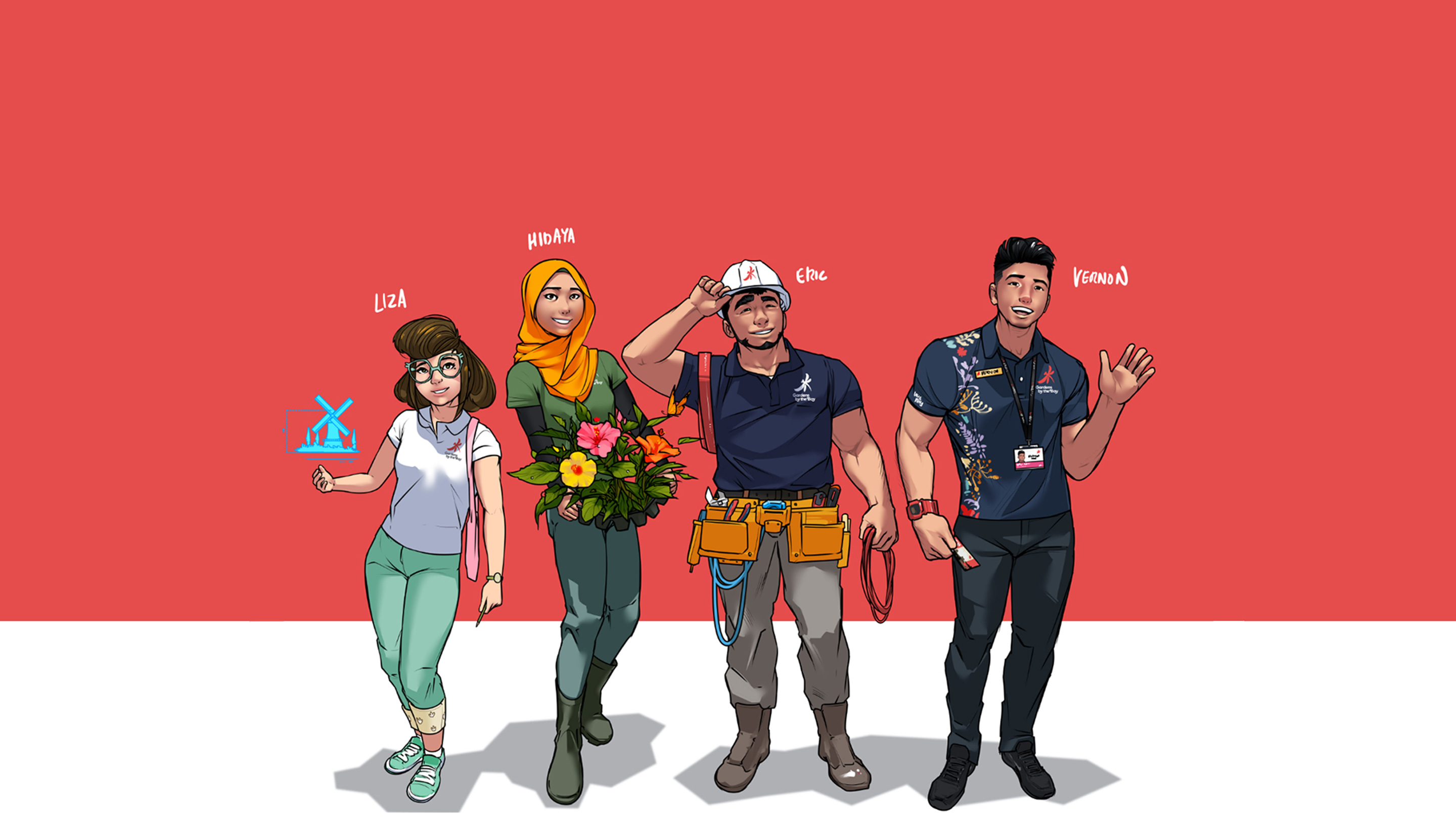 Garden Heroes at Work