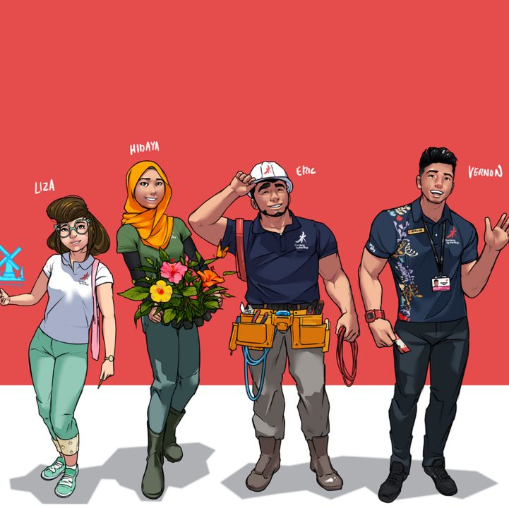 Garden Heroes at Work