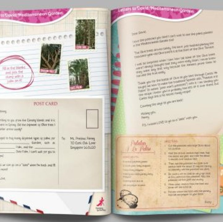 Letters to David: Mediterranean Garden