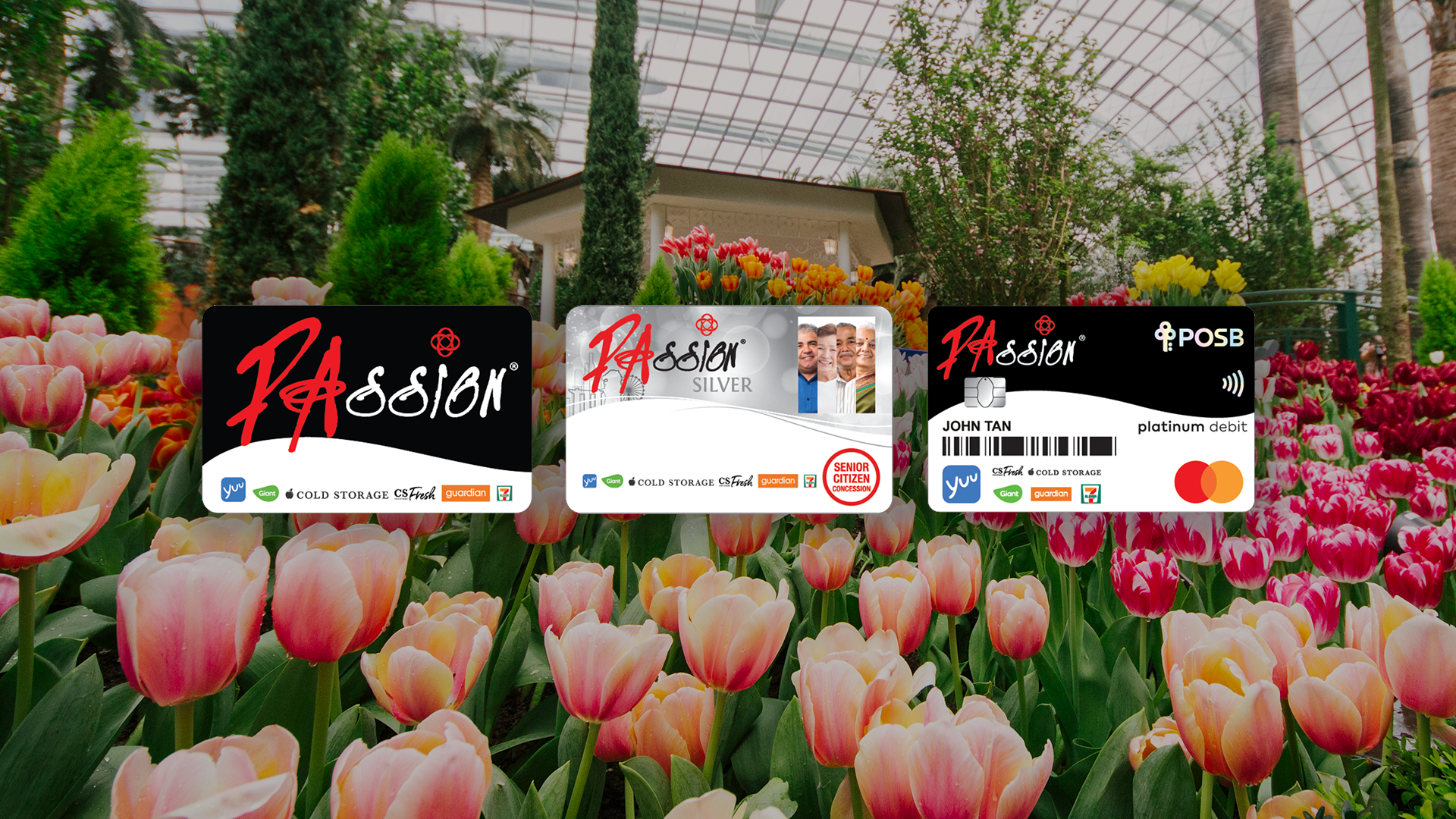 Enjoy 10% off Flower Dome admission ticket with PAssion Card