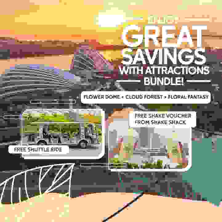 Attractions Bundle with Shake Voucher