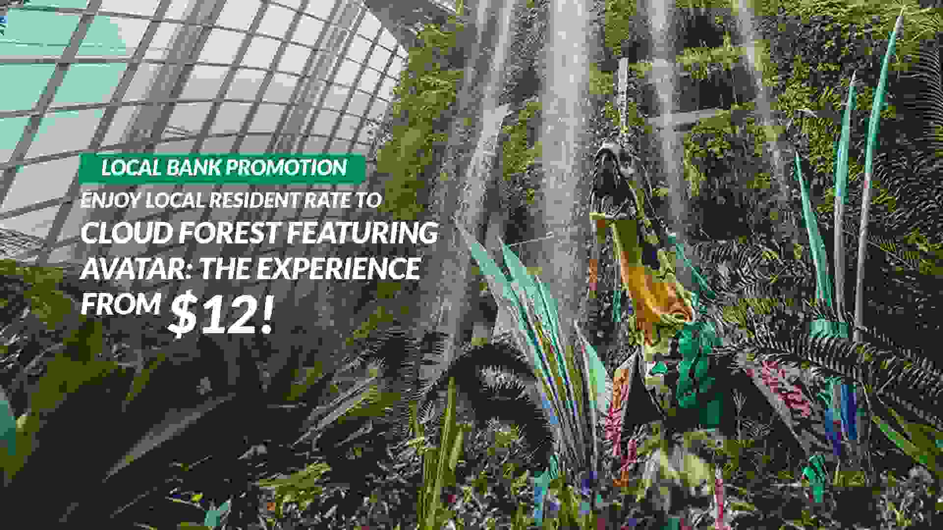 Cloud Forest featuring Avatar: The Experience Local Bank Promotion