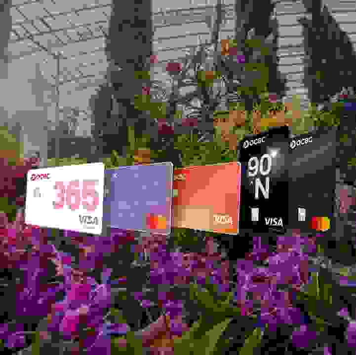 Enjoy 10% off Flower Dome admission ticket with OCBC Credit/Debit Card