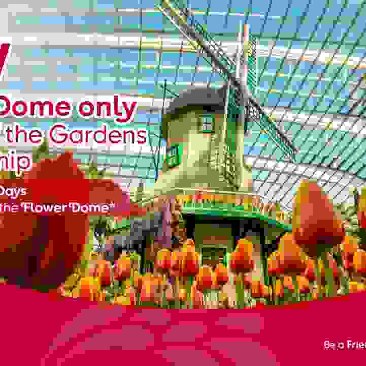Friends of the Gardens Flower Dome Membership Promotion