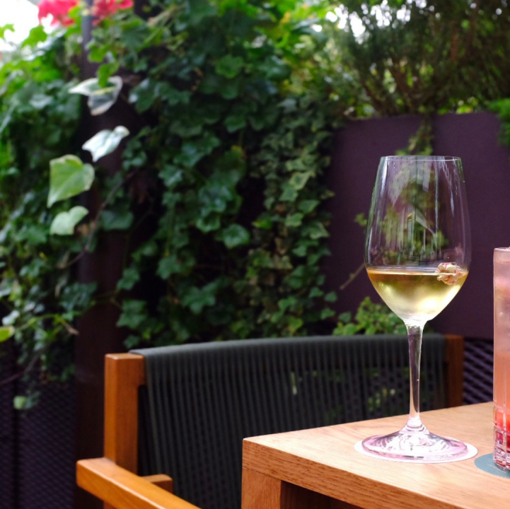 Rose Beverages at Hortus