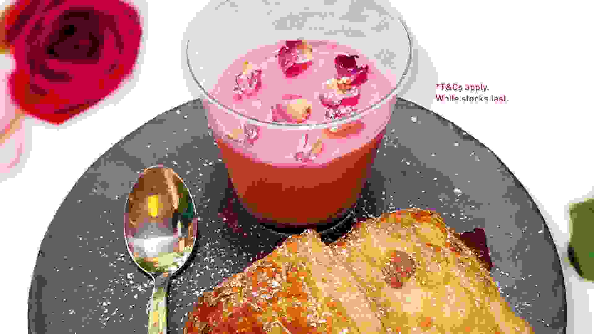 Jurassic Nest Rose Panna Cotta Promotion
