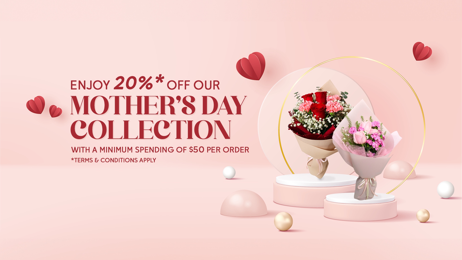 Enjoy 20% off Mother's Day collection in Gardens by the Bay's eShop