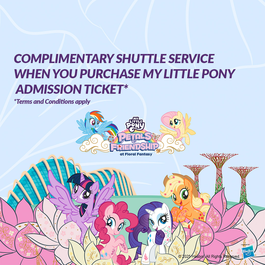 MY LITTLE PONY: Petals of Friendship at Floral Fantasy Promotion