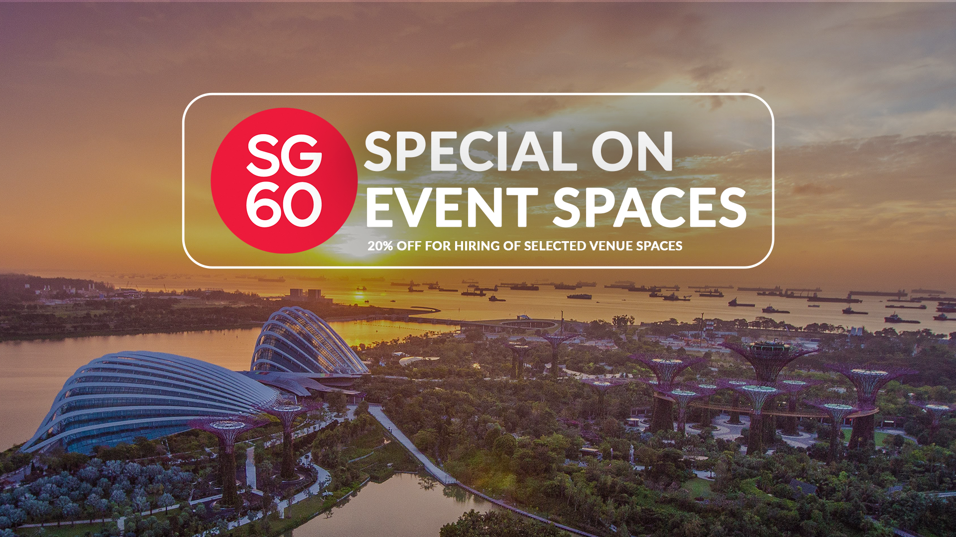 SG60 Special on Event Spaces