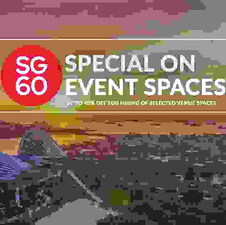 SG60 Special on Event Spaces