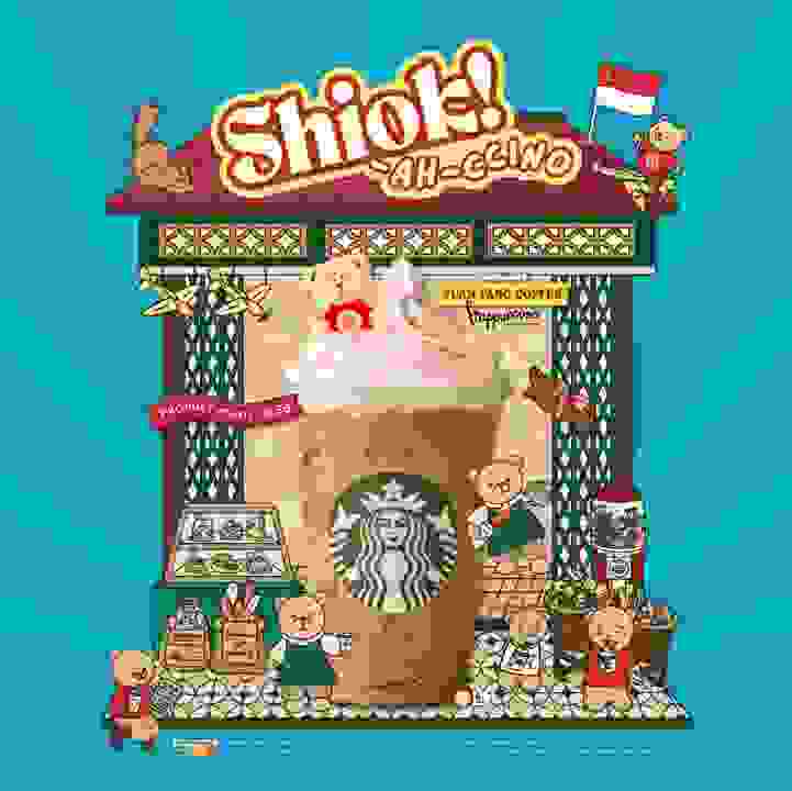 Shiok together with Starbucks&reg;