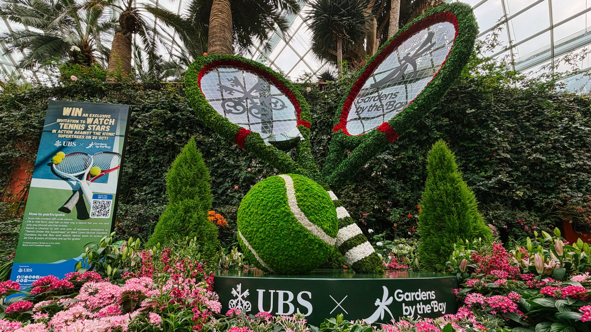 UBS x GB Tennis Topiary Contest
