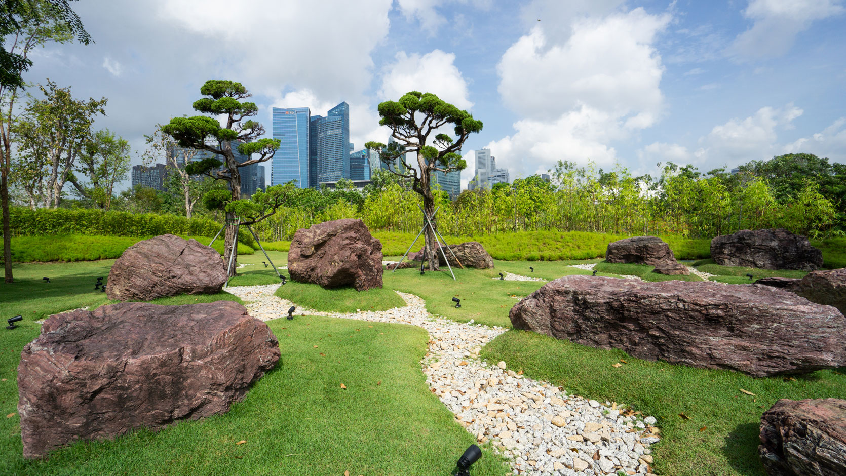 Serene garden
