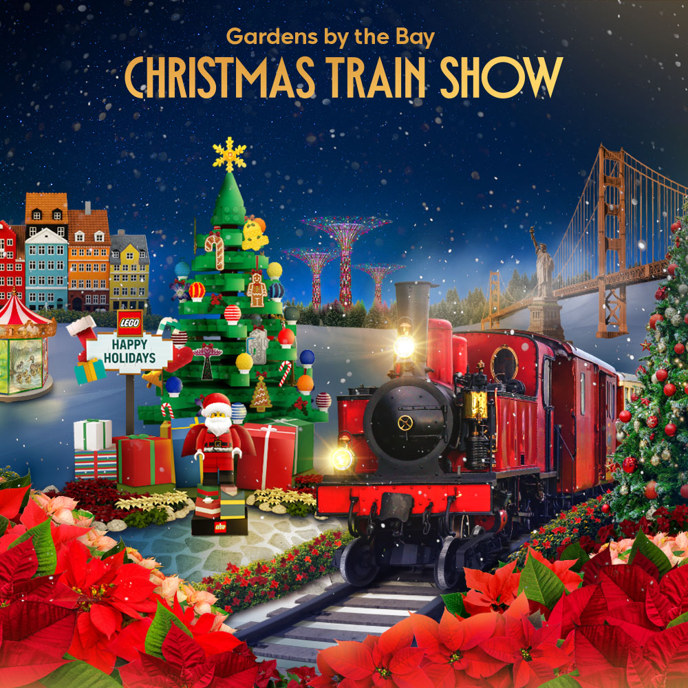Gardens by the Bay Christmas Train Show 2025