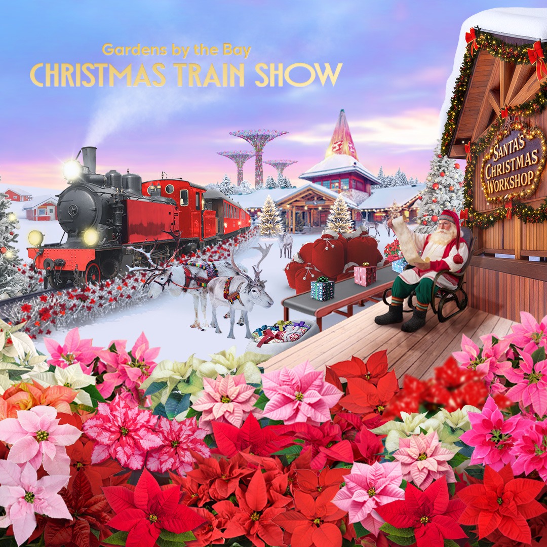 Gardens by the Bay Christmas Train Show