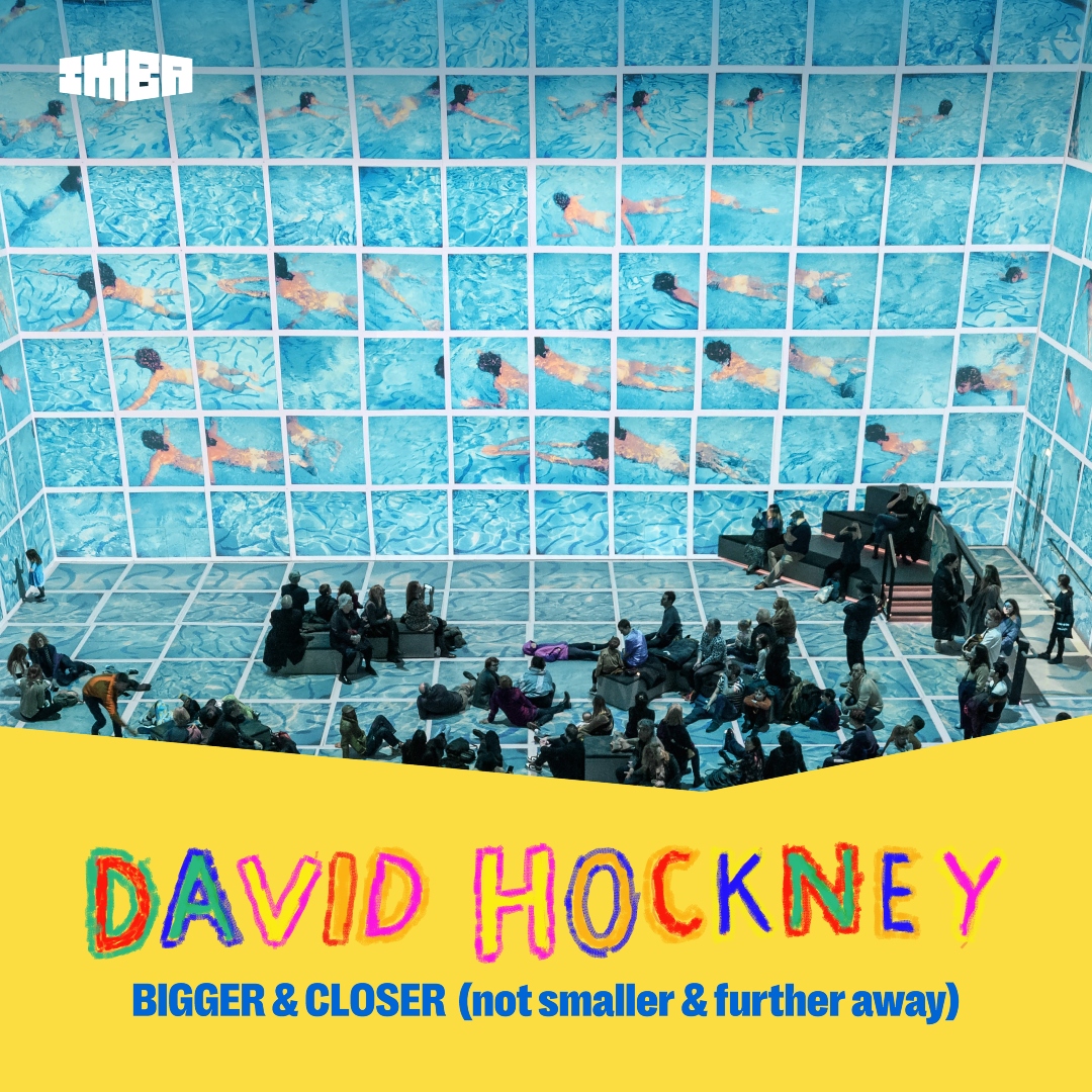 David Hockney: Bigger &amp; Closer (not smaller &amp; further away)