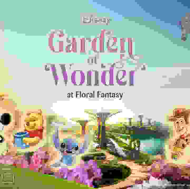 Disney Garden of Wonder at Floral Fantasy