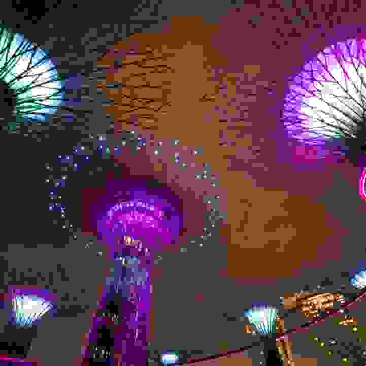 Ed Sheeran's PLAY @ Gardens by the Bay : A Supertree Light &amp; Music Experience