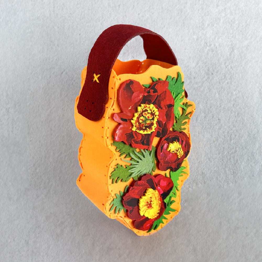 Get Crafty! &ndash; Felt Art Pouch Bag by AnnabelleTTN