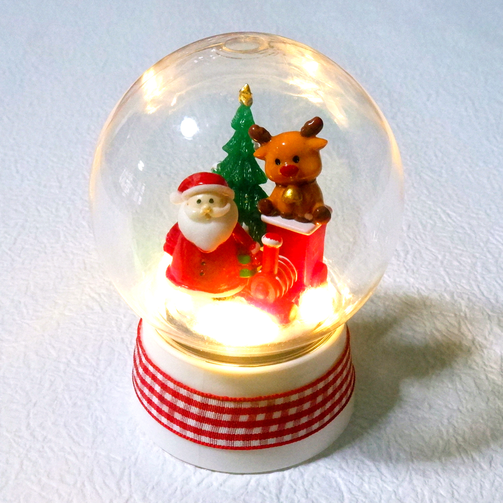 Get Crafty! - Christmas LED Globe by Happy Hands Can