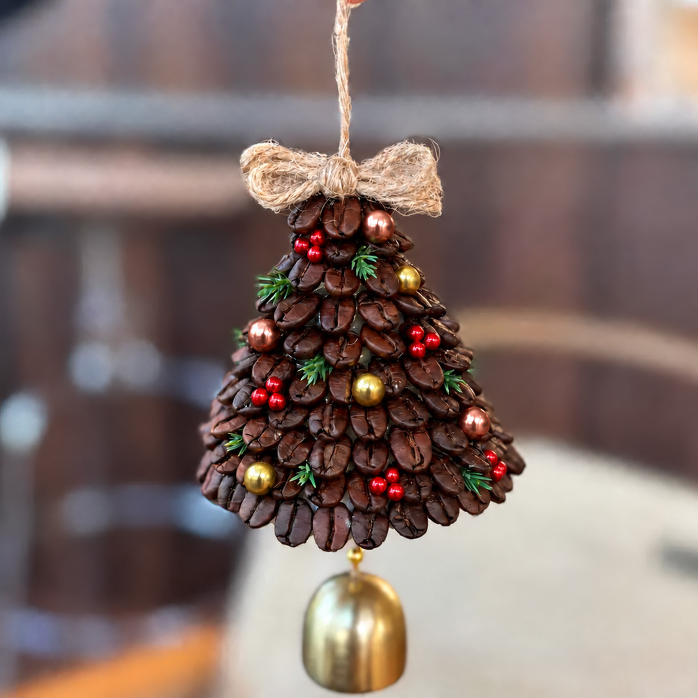 Get Crafty! &ndash; Coffee Bean Christmas Ornament by When Stars Align