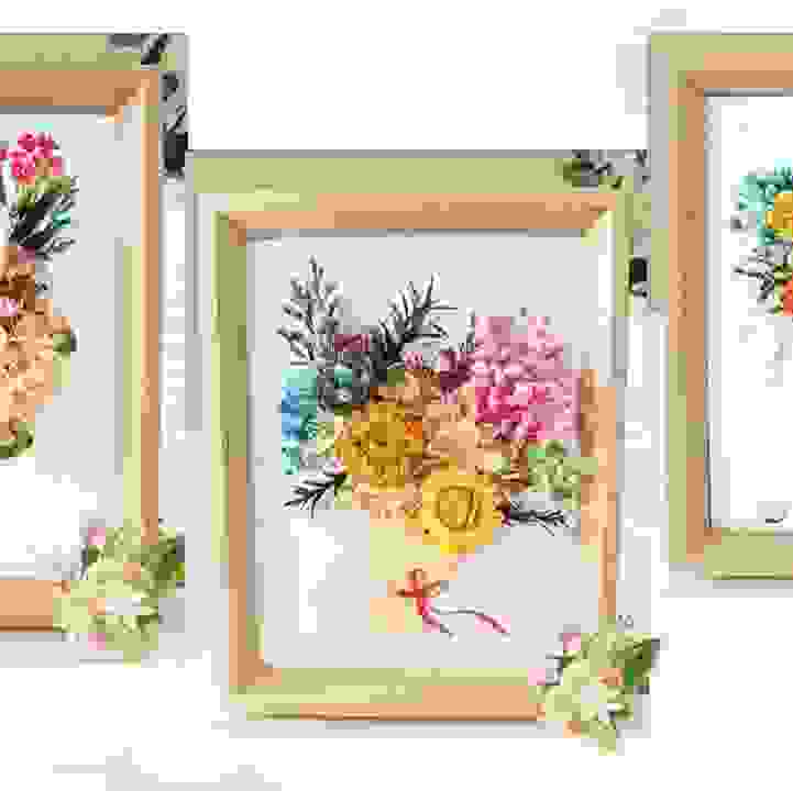 Get Crafty! - DIY Floral Frame by Fei Yue Community Services