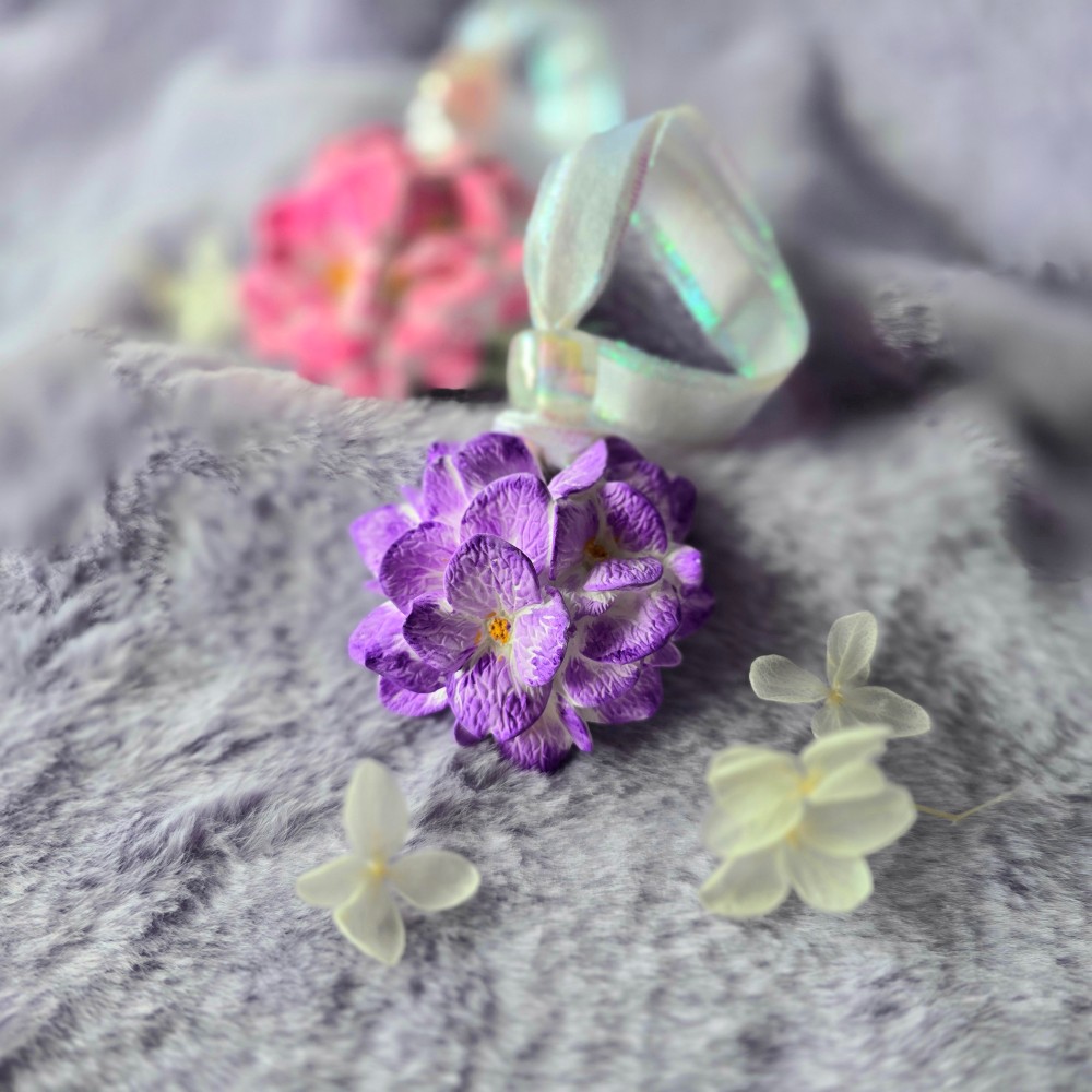 Get Crafty! &ndash; Hydrangea Clay Painting by Tippsyfingers