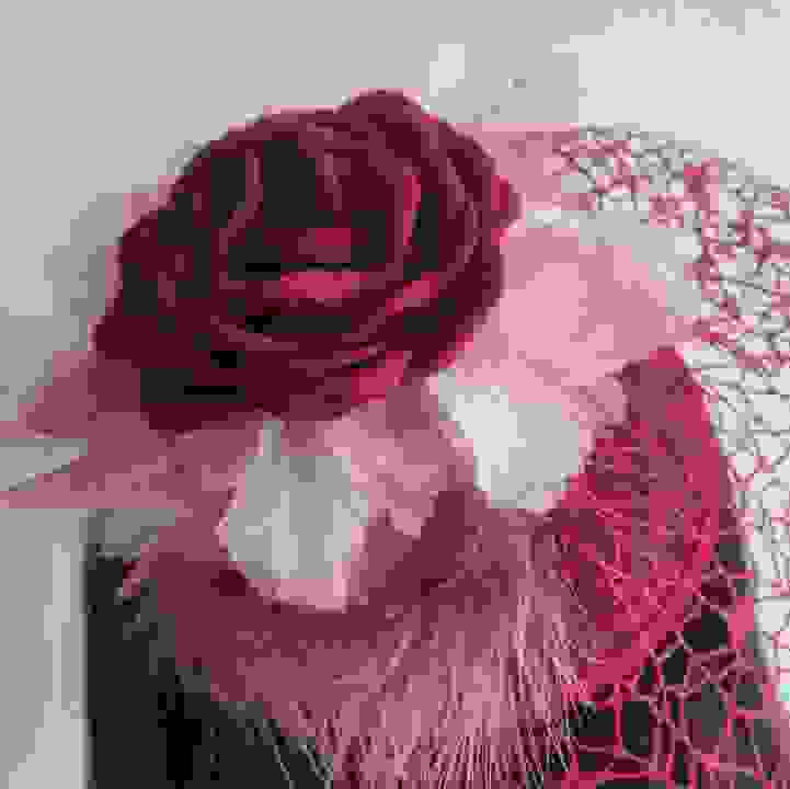 Get Crafty! - Rose Fascinator Hat by Oak &amp; Willow