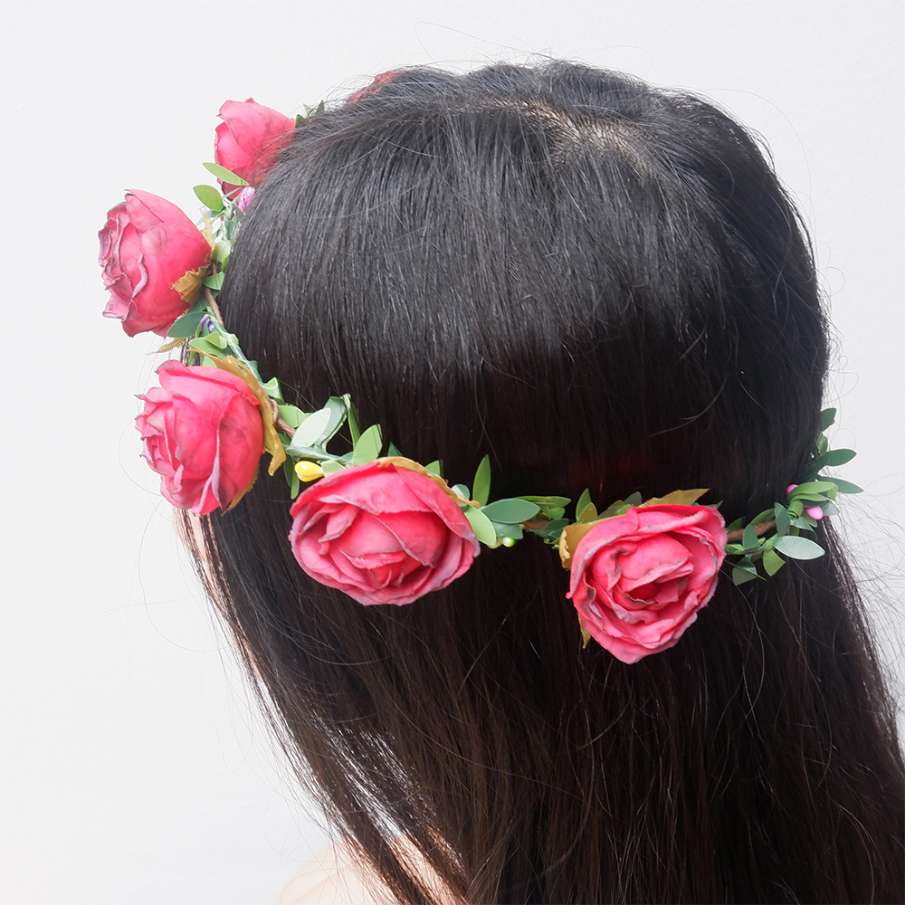Get Crafty! &ndash; Rose Floral Crown by Happy Hands Can