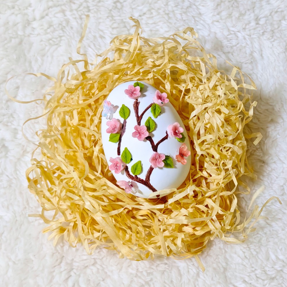 Get Crafty! - Sakura Easter Egg by Happy Hands Can