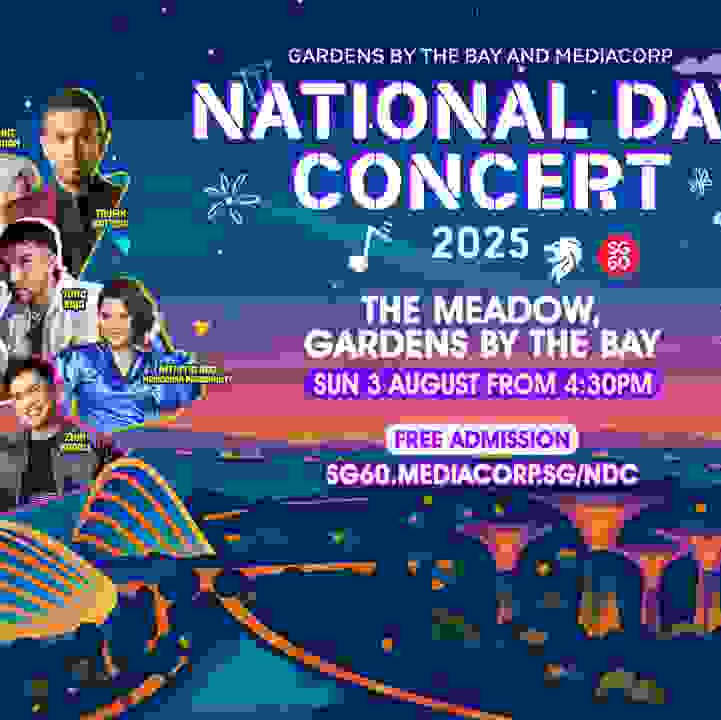 Gardens by the Bay and Mediacorp National Day Concert 2025