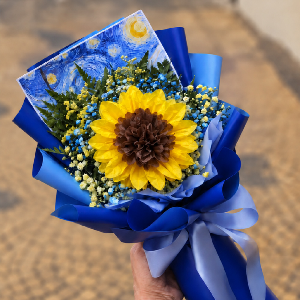 Get Crafty! &ndash; Paper Sunflower Bouquet by When Stars Align