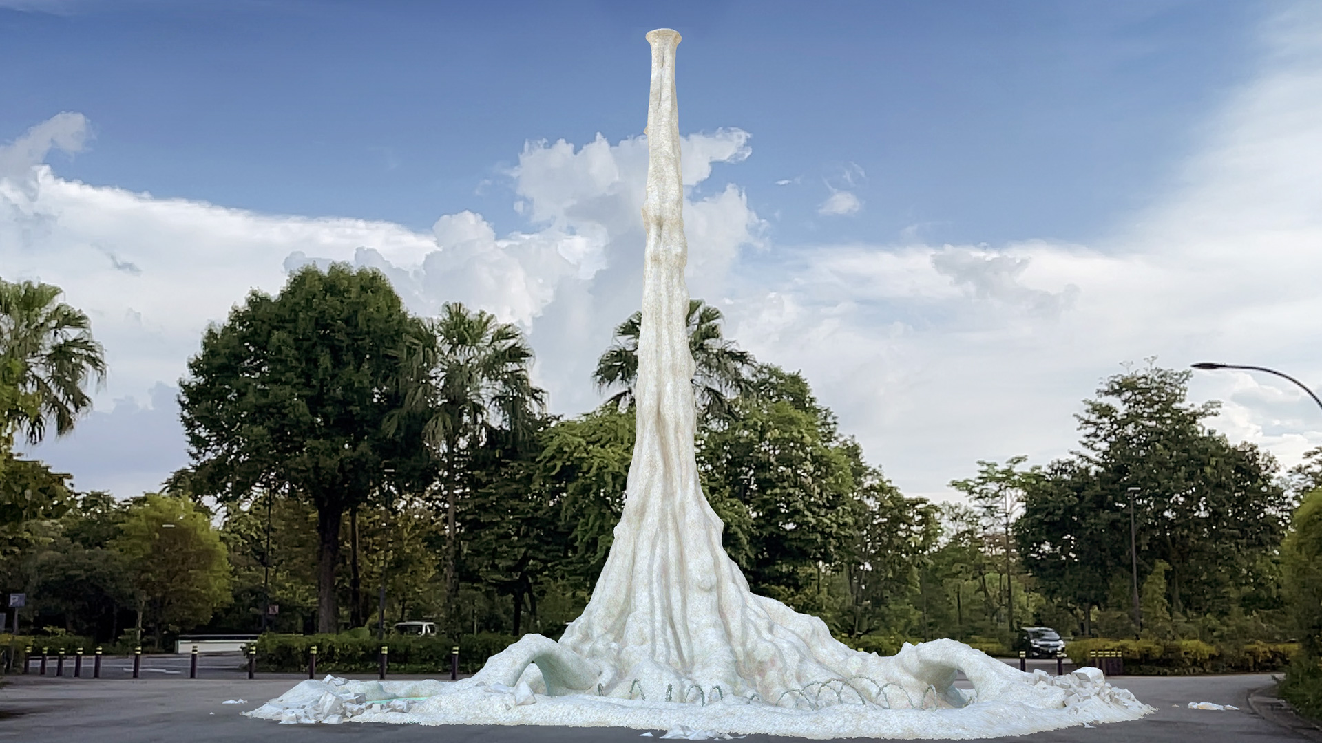 Salt Stalagmite #1 [Three Bridges]