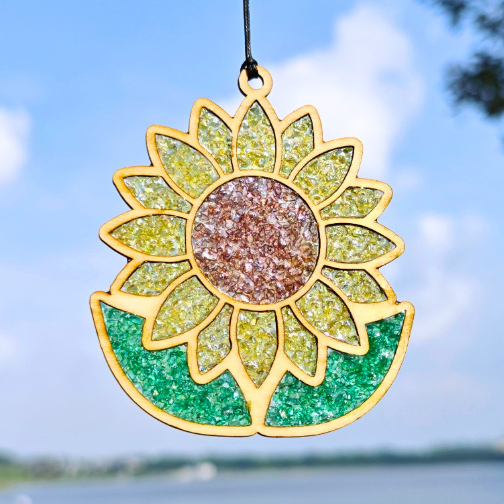 Get Crafty! &ndash; Sunflower Suncatcher by Happy Hands Can