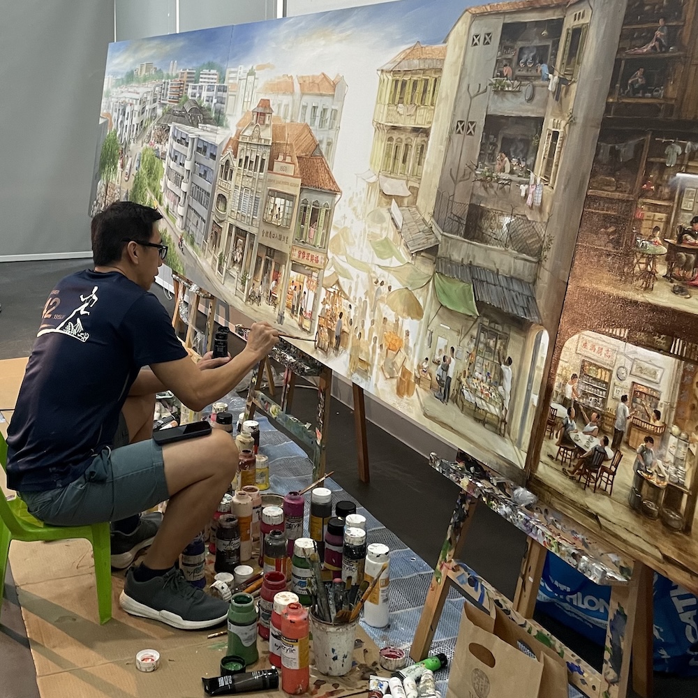 Yip Yew Chong: Live Painting at IMBA Theatre