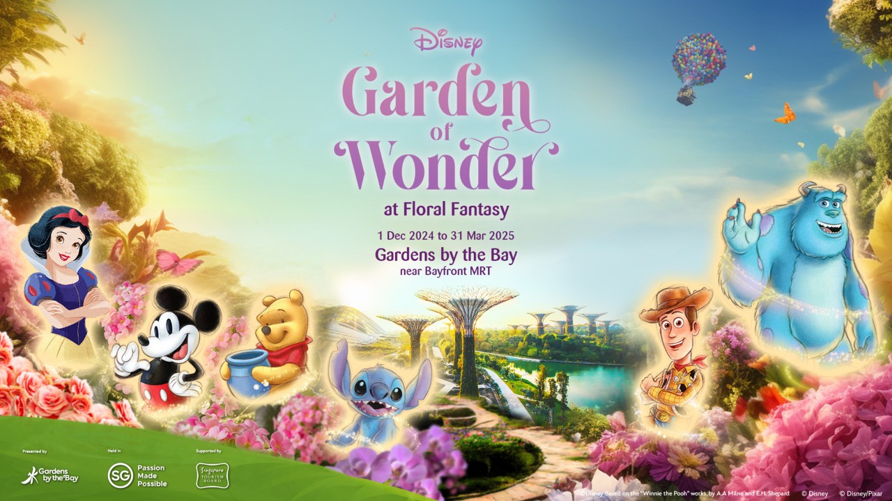 From Woody and Buzz Lightyear, to Snow White and Ariel, not forgetting  Mickey Mouse and Minnie Mouse, see fan-favourite characters transformed into  charming plant sculptures at the upcoming Garden of Wonder showcase at Floral Fantasy