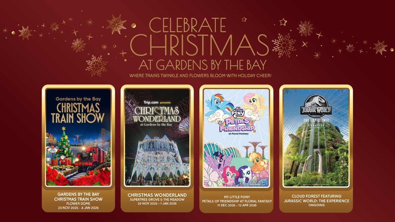 celebrate christmas at gardens by the bay
