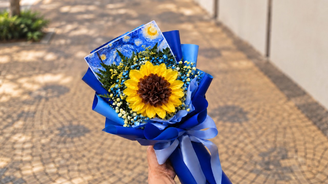 Get Crafty! - Paper Sunflower Bouquet by When Stars Align