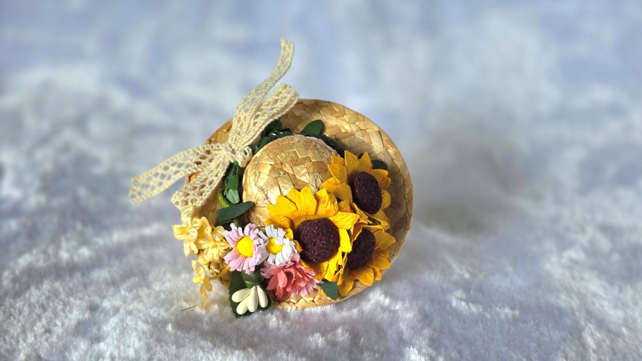 Get Crafty! – Sunflower Brooch by Tippsyfingers