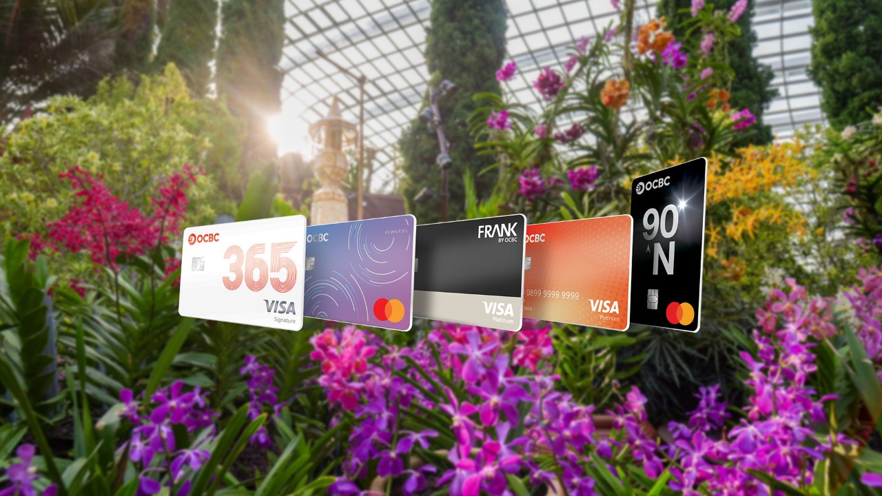 10% off Flower Dome tickets with OCBC Card