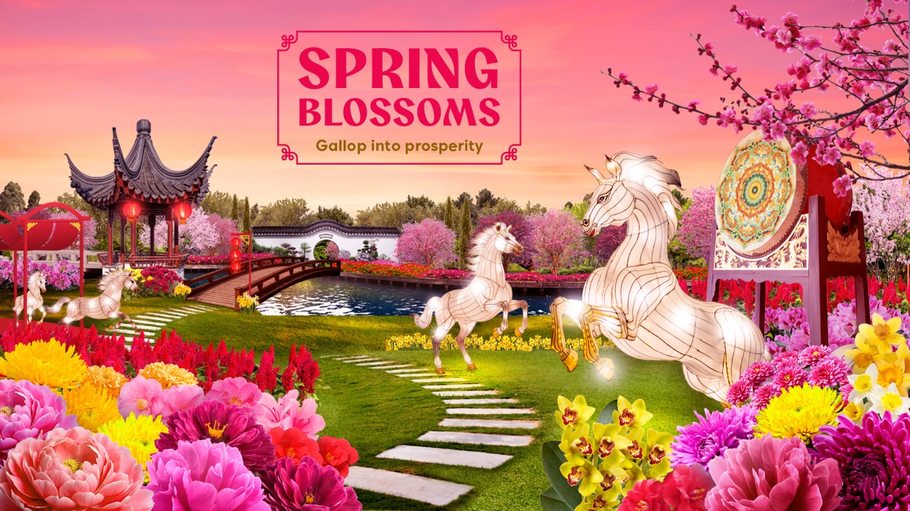 Spring Blossoms: Gallop into Prosperity 2026