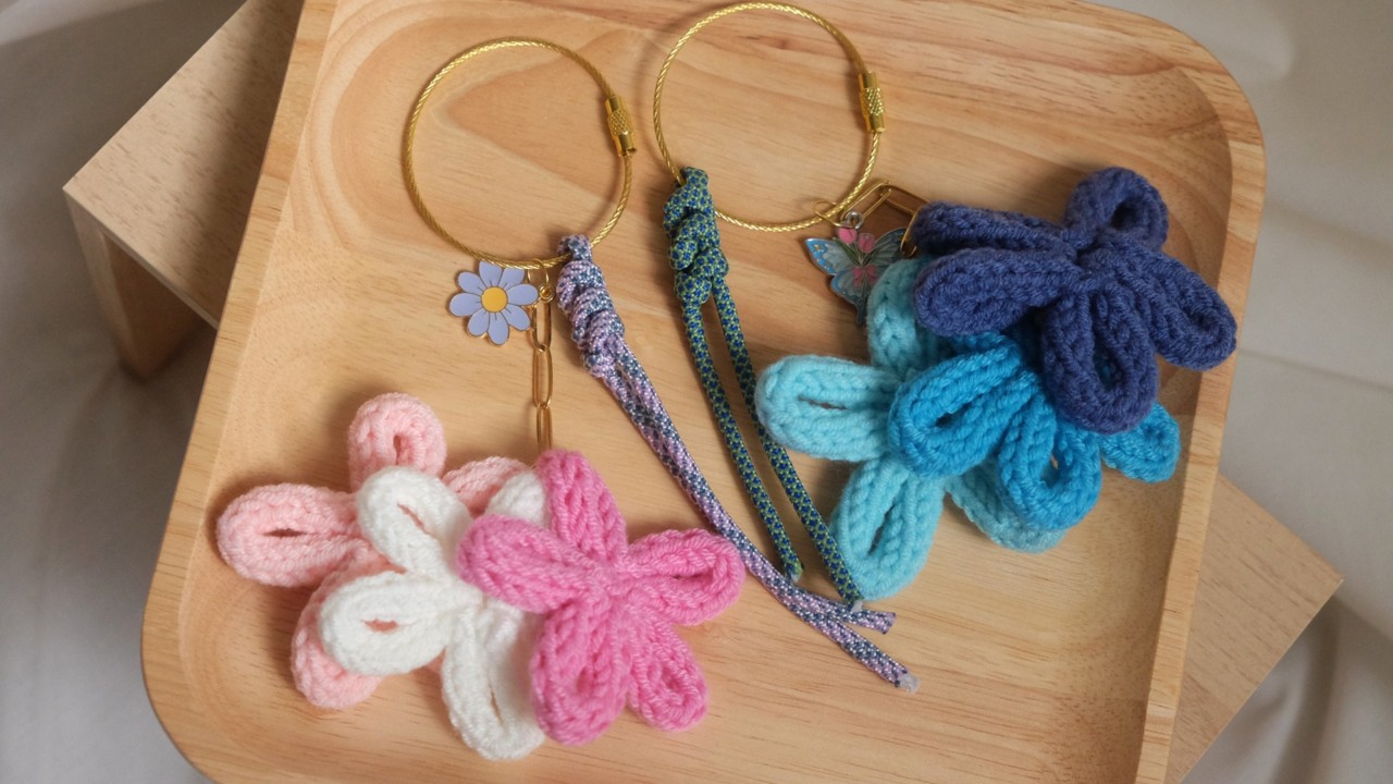 Get Crafty! – Spring Floral Wind Charm by Tippsyfingers