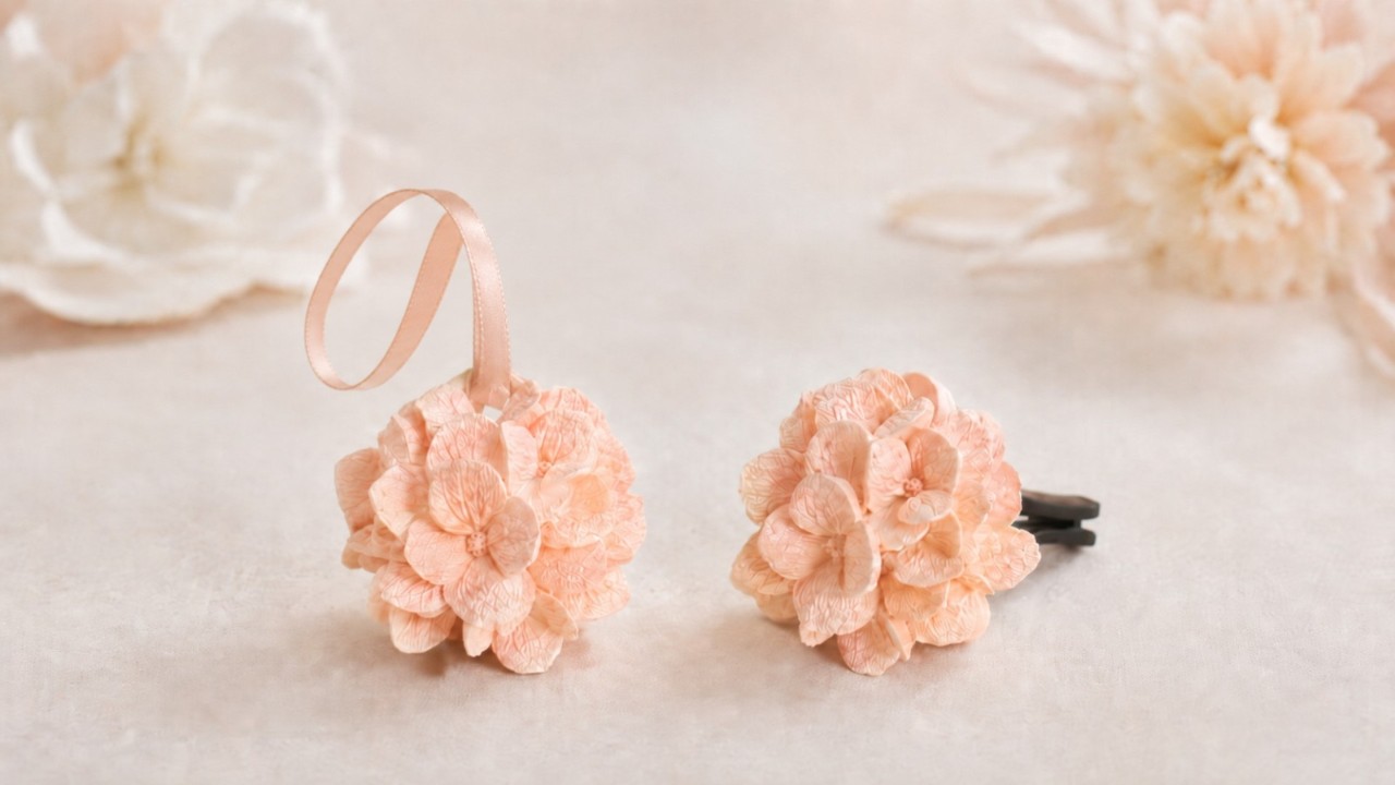 Get Crafty! – Hydrangea Diffuser Stone by Just Truly Yours