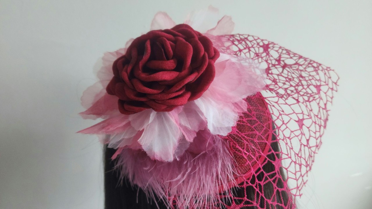 Get Crafty! – Rose Fascinator Hat by Oat & Willow